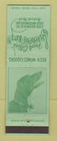 Matchbook Cover - Frank Collins' Harmony Bars Detroit MI