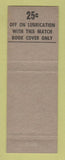 Matchbook Cover - Danny's Sinclair oil gas