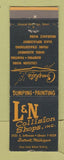 Matchbook Cover - L&N Collision Shop Auto Body Detroit MI