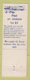 Matchbook Cover - Cessna Airplanes Pan Air Corp New Orleans LA