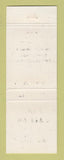 Matchbook Cover - Fred's Cafe 66 Worthington MN