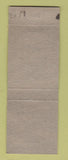 Matchbook Cover - Gil Behling Builder's Supply Detroit MI