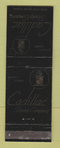 Matchbook Cover - Cadillac Stamp Company Detroit MI Chicago IL WEAR