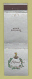 Matchbook Cover - John Wanamaker Tobacco Shop Philadelphia PA