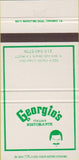 Matchbook Cover - Georgio's Italian Ristorante Redondo Beach CA 30 Strike