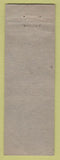 Matchbook Cover - Pioneer Log Cabin Bay City MI WORN