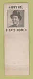 Matchbook Cover - Royal Motor Car Exchange Pontiac Royal Oak MI WEAR