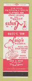 Matchbook Cover - Luigi's Pizza Detroit MI