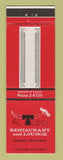 Matchbook Cover - T Restaurant Lounge Nassau Bahamas WEAR