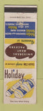 Matchbook Cover - Holiday Smoke Ham Canadian Bacon Detroit MI WEAR