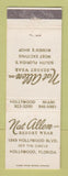 Matchbook Cover - Nat Allen Women's Clothes Resort Wear Hollywood FL WEAR