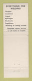 Matchbook Cover - Detroit Oxygen and Acetylene Detroit MI
