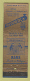 Matchbook Cover - The Brass Rail Bar Detroit MI