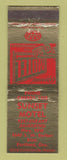Matchbook Cover - Sunset Motel Portland OR WEAR