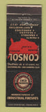 Matchbook Cover - Consol Paint Enamels Baltimore MD San Leandro CA WEAR