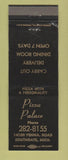 Matchbook Cover - Pizza Palace Southgate MI