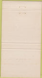 Matchbook Cover - Ranaghan  and  Gould Insurance Calgary AB 30 Strike