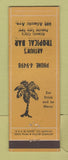 Matchbook Cover - Arthur's Tropical Bar Atlantic City NJ ADVANCE WRITING