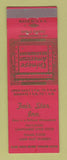 Matchbook Cover - Fair Star Inn Detroit MI Chinese