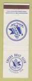 Matchbook Cover - Edison Boat Club