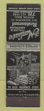 Matchbook Cover - The Marliave Italian Restaurant Boston MA WEAR