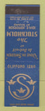 Matchbook Cover - Stockholm Restaurant Detroit MI