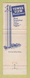 Matchbook Cover - Tower View Restaurant Lake Placid FL