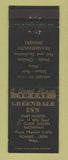 Matchbook Cover - Greendale Inn St Clair Shores MI