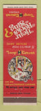 Matchbook Cover - Luray Caverns VA Car Caravan