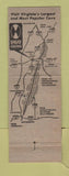 Matchbook Cover - Luray Caverns VA Car Caravan