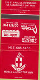 Matchbook Cover - Sugar's Dancing St Catherines ON 30 Strike