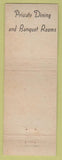Matchbook Cover - The Farm House Hazel Park MI Restaurant