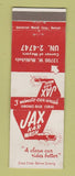 Matchbook Cover - Jax Kar Wash Detroit MI