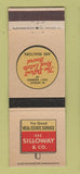 Matchbook Cover - Silloway Real Estate Detroit MI