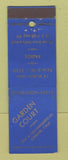 Matchbook Cover - Garden Court Motel Burbank CA
