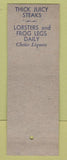 Matchbook Cover - Norton Hotel Detroit MI Bit of Sweden