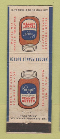 Matchbook Cover - Kroger Peanut Butter grocery