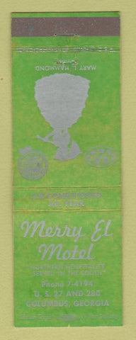 Matchbook Cover - Merry El Motel Columbus GA