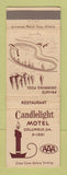 Matchbook Cover - Candlelight Motel Columbus GA WEAR