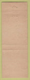 Matchbook Cover - Village Restaurant Snyder TX Mexican Food Fried Chicken