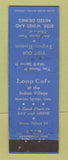 Matchbook Cover - Loop Cafe Manitou Springs Colorado Tepee Room WEAR