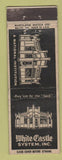Matchbook Cover - White Castle Hamburgers WEAR