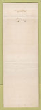Matchbook Cover - Chateau Hotel Cobourg ON