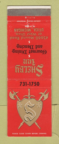 Matchbook Cover - Shelby Inn Utica MI WEAR