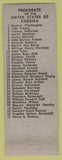 Matchbook Cover - Henry's Cleaners Detroit MI WEAR