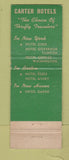 Matchbook Cover - Hotel George Washington New York City