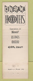 Matchbook Cover - Polynesian Palace Waikiki Hawaii Don Ho