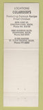Matchbook Cover - Famous Recipe Fried Chicken Lincoln Park Dearborn MI