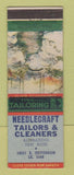 Matchbook Cover - Needlecraft Tailors Cleaners Detroit MI