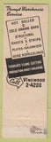 Matchbook Cover - Kasle Steel Corp Detroit MI
